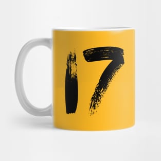 Number 17 Mug